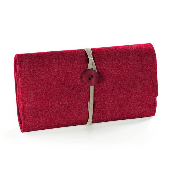 Vilt 90cm / 3mm dik – bordeauxrood,  image number 4