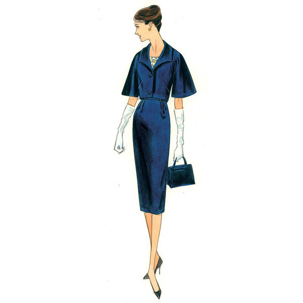 Jas|top|jurk, Vogue 9082 | 32 - 48, image number 9