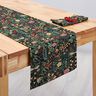 Decostof Gobelin Bloemen-vakjes – zwart,  thumbnail number 7