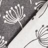 Meubelstof jacquard paardenbloemen – grijs,  thumbnail number 4