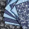 Chambray Kleine rozen – marineblauw/ecru,  thumbnail number 5