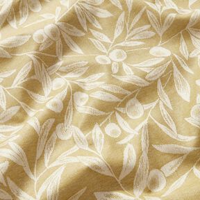 Gecoate katoen Jacquard gecoate olijven – geel olijfgroen/lichtbeige, 