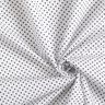Katoenpopeline Mini stippen – wit/zwart,  thumbnail number 3