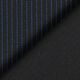 Jersey Punto di Milano naaldstrepen – zwart/indigo,  thumbnail number 5