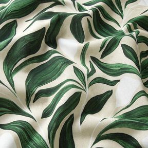 Decostof Canvas geavanceerde planten – donkergroen/natuur, 