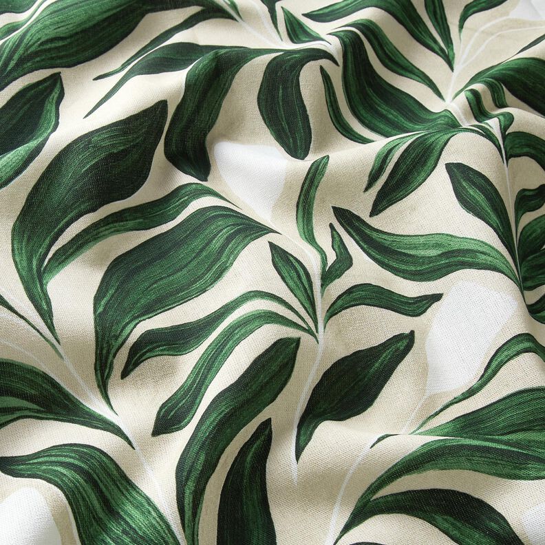Decostof Canvas geavanceerde planten – donkergroen/natuur, image number 2