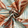 Outdoorstof Canvas Grote bladeren – natuur/terracotta,  thumbnail number 3