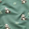 GOTS French Terry sommersweat Panda Digitaal printen – riet,  thumbnail number 2