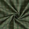 Decostof Half panama elegante ruit – dennengroen/karmijnrood,  thumbnail number 3