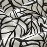 Viscose-linnen-mix Gebladerte – ecru/zwart,  thumbnail number 2