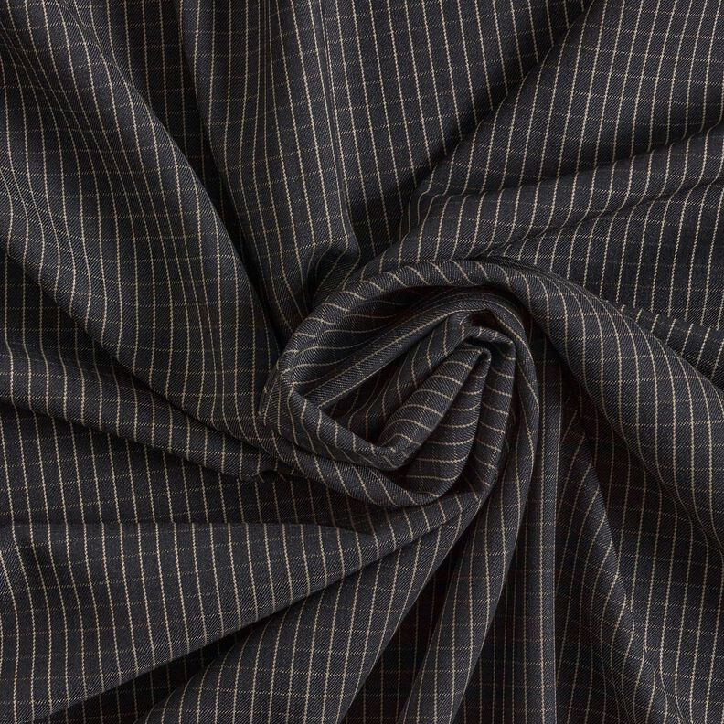 Wollen doek kleine ruit – anthraciet/beige,  image number 1