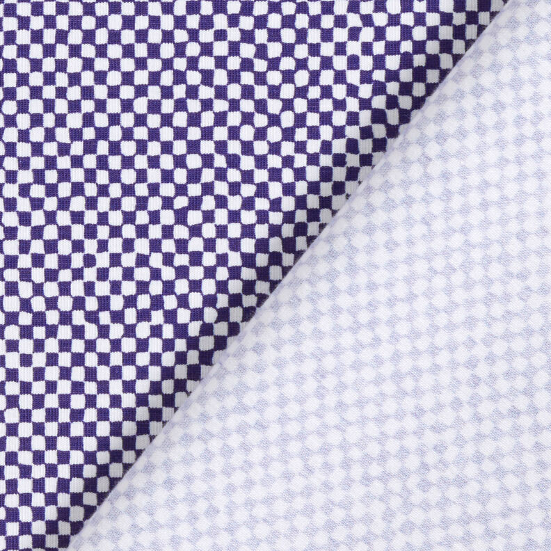 GOTS Katoenjersey Mini geruit | TCC x LOOKS by Wolfgang Joop – blauwlila/wit,  image number 6