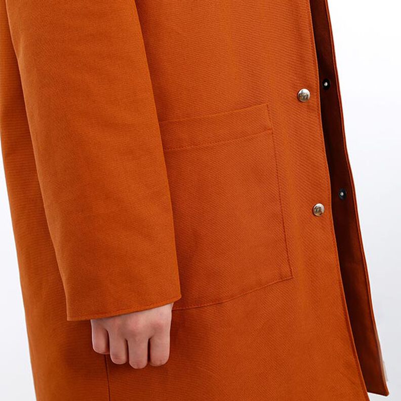 FRAU KARO - gevoerde parka met capuchon en opgestikte zakken, Studio Schnittreif | XS - XXL,  image number 6
