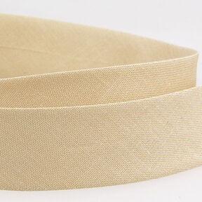 Biasband Polycotton [20 mm] – lichtbeige, 