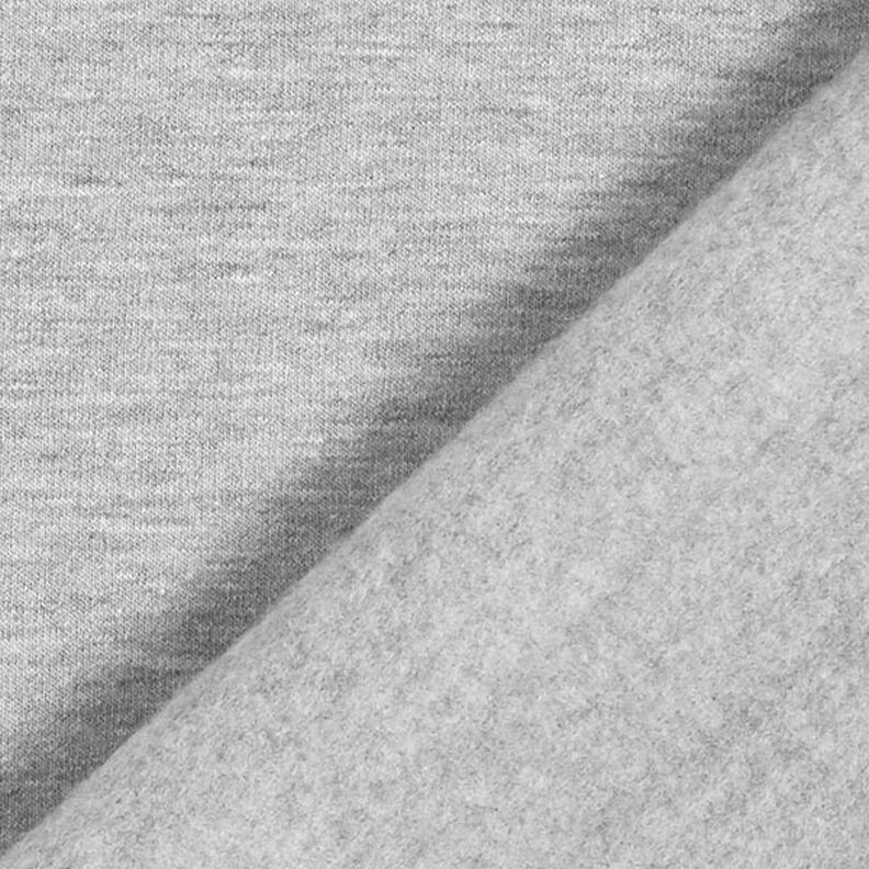 Licht katoenen sweatstof mix – lichtgrijs,  image number 5