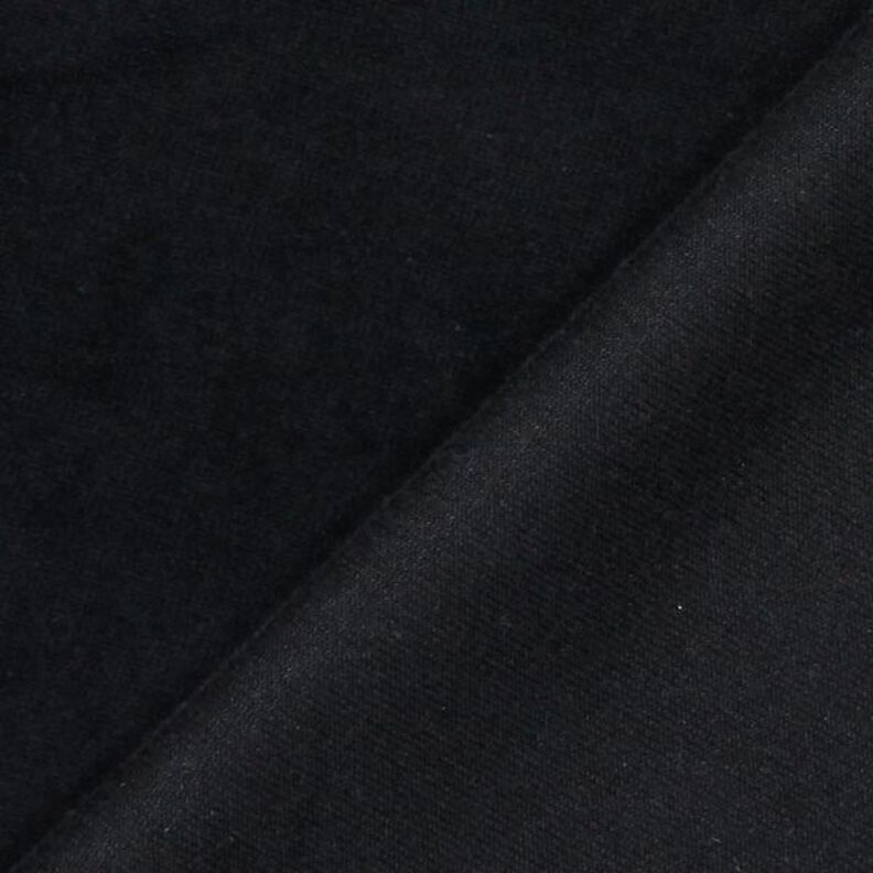 Nicki stof effen – zwart,  image number 3