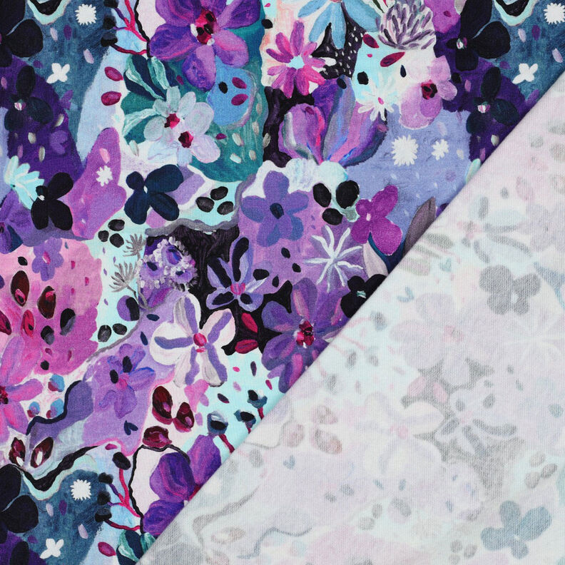 Sweatshirt Settle Petal Digitaal printen | Nerida Hansen – ijsblauw/lila,  image number 4