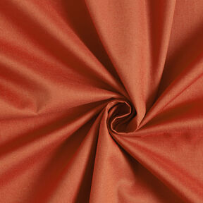 Katoenen stof Cretonne Effen – terracotta, 