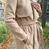 Mantelstof gerecycled polyester – cashew,  thumbnail number 7