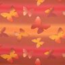 Katoenjersey vlinders – oranje,  thumbnail number 1
