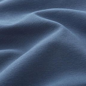 Katoenjersey medium effen – jeansblauw | Stofrestant 80cm, 