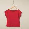 Katoenjersey Medium effen – rood,  thumbnail number 6