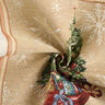 Decopaneel Gobelin Dennenboom – karmijnrood/lichtbeige,  thumbnail number 3