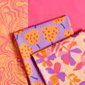 Katoensatijn Cloverdale | Nerida Hansen – perzik/pink,  thumbnail number 5