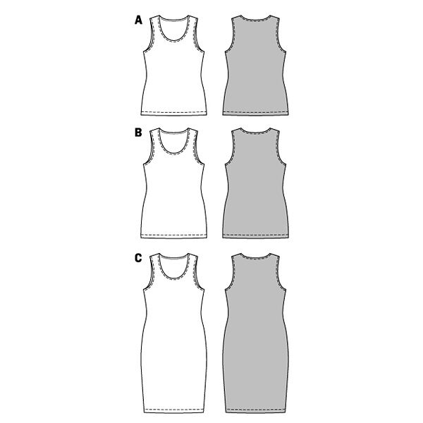 Jurk / Shirt, Burda 6672, image number 9