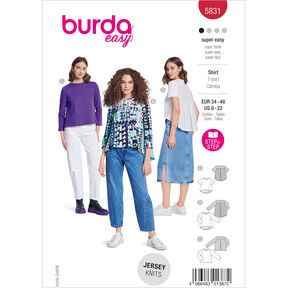 Shirt | Burda 5831 | 34-48, 