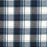 Katoenflanel Grote ruit – jeansblauw/ecru,  thumbnail number 1