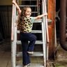 Mousseline/dubbel gehaakte stoffen Fijne glinsterende stippen| by Poppy – marineblauw,  thumbnail number 7