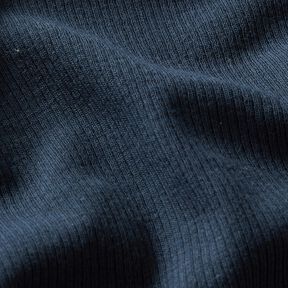 Ribjersey fijne 2-1-1-1 ribbels – nachtblauw, 