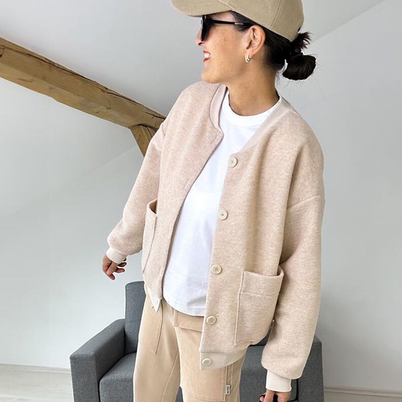MEVROUW AYLA Vest in blousonstijl | Studio Schnittreif | XS-XXL,  image number 5