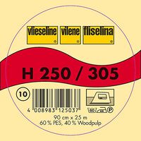 H 250 Plakbare Tussenvoering | Vlieseline – wit