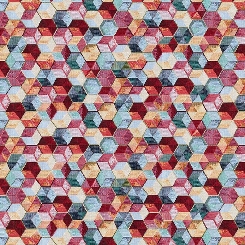Decostof Gobelin Kleurrijke zeshoeken,  image number 1