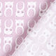 Cretonne Schattige uilen – pastelviolet,  thumbnail number 4
