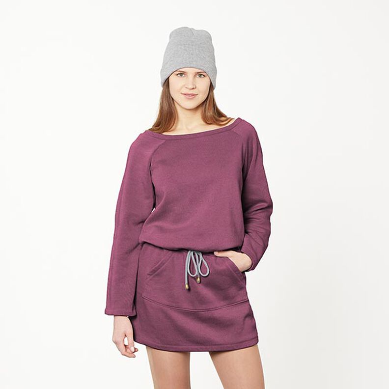 GOTS Softsweat | Tula – aubergine,  image number 5