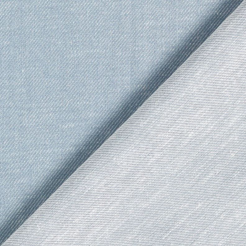 Viscose linnen keperstof – lichtblauw, image number 4