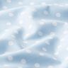Katoenpopeline Grote stippen – lichtblauw/wit,  thumbnail number 2