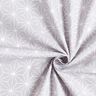 Katoenen stof Cretonne Japanse sterren Asanoha – grijs,  thumbnail number 4