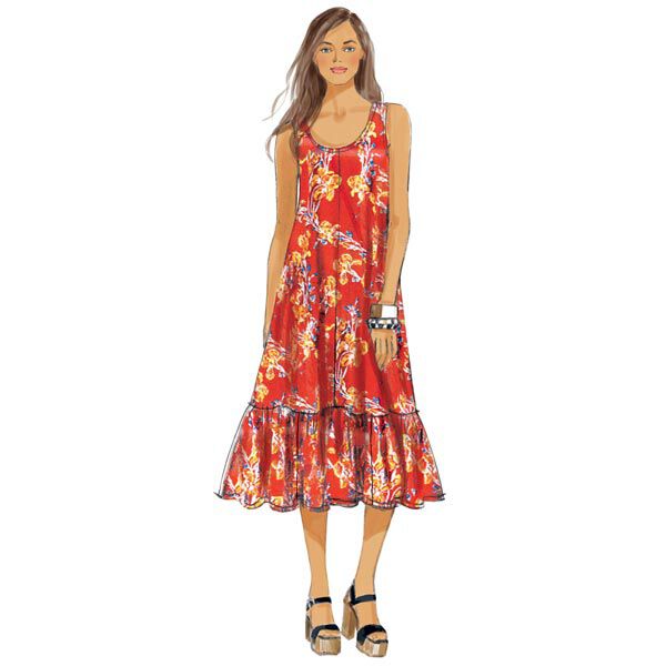 Jurk, Butterick 6350|42 - 52, image number 3
