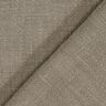 Ramie Linnen stof stone washed, zware kwaliteit – donkertaupe,  thumbnail number 3