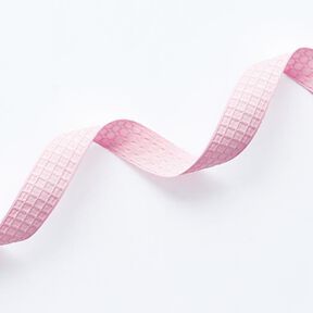 Webband met structuur  – roze, 