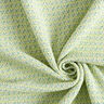 Katoen tweed dwarsstrepen – ecru/groen,  thumbnail number 3
