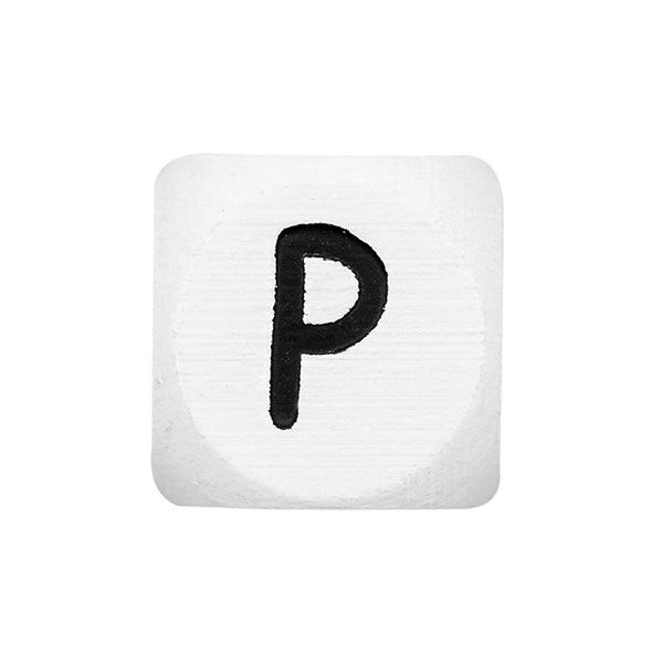 Houten letters P – wit | Rico Design, image number 1