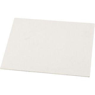 Canvas-karton [Afmeting: 15cm x 21cm] – wit, 