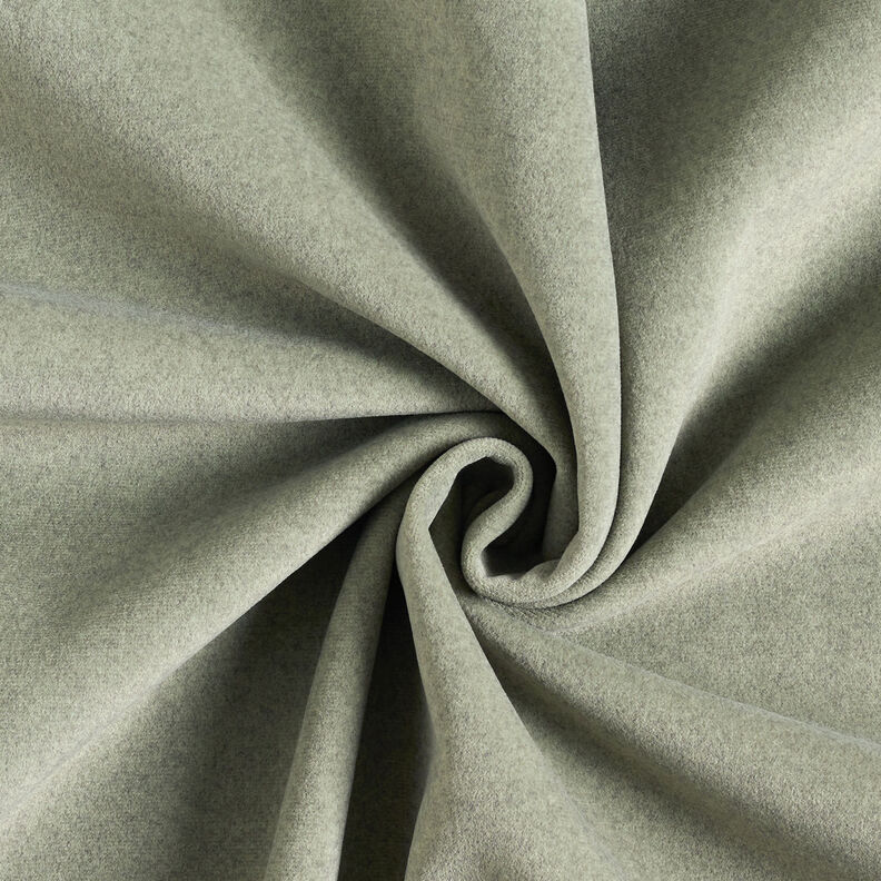 Thermische gordijnstof fijne melange – groen,  image number 1