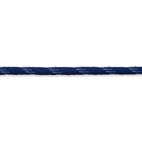 Koord Lurex [Ø 7 mm] – marineblauw, 