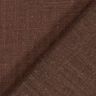 Linnen stof Ramee mix medium – donkerbruin,  thumbnail number 4